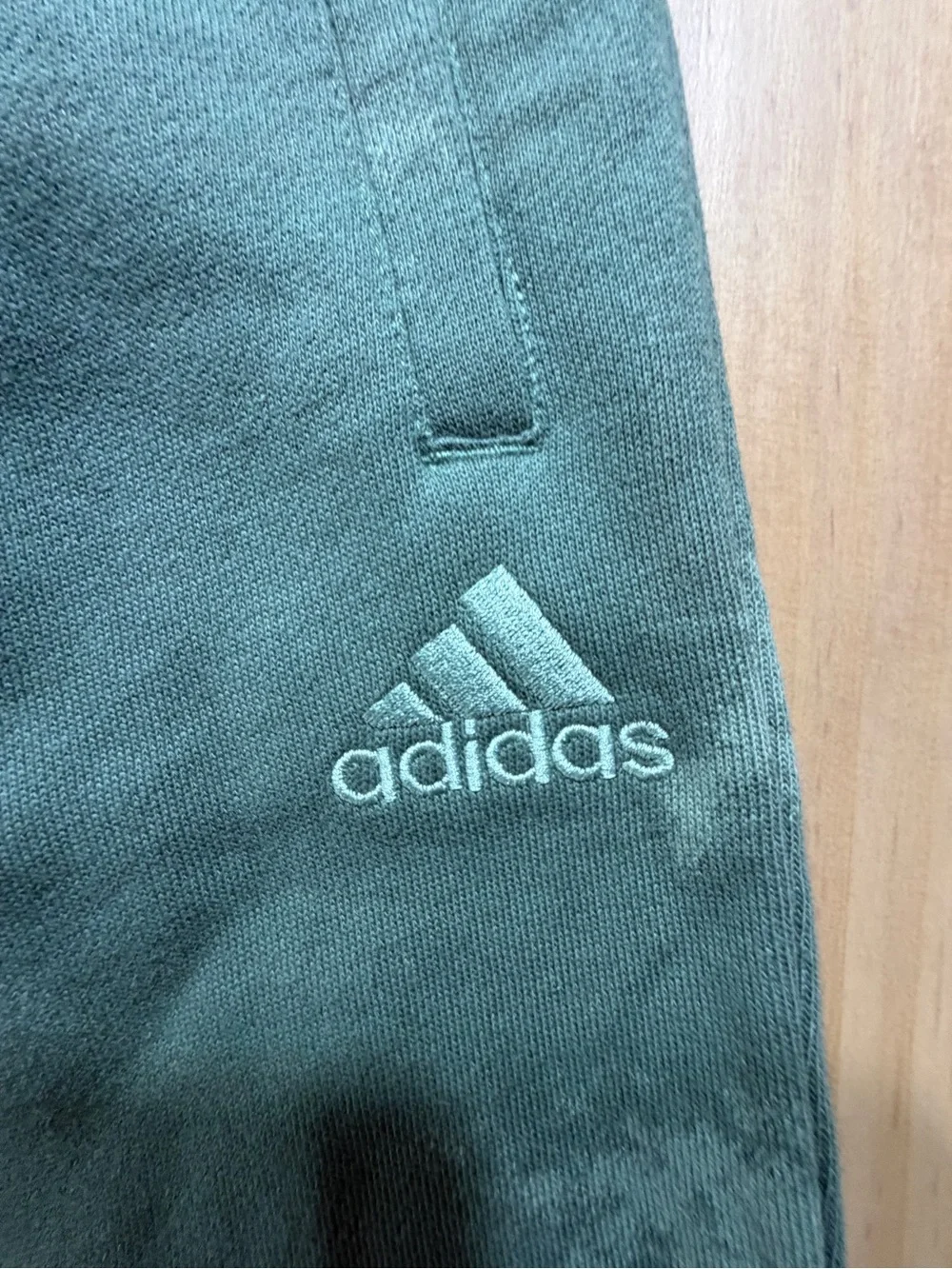 adidas Kids Sage Green Tie-Dye Jogger Sweatpants B7